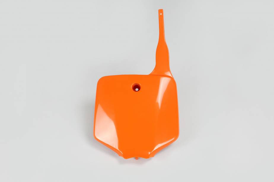 TABELLA PORTANUMERO ANTERIORE COMPATIBILE CON KAWASAKI KLX 110 2001-2026 arancio
