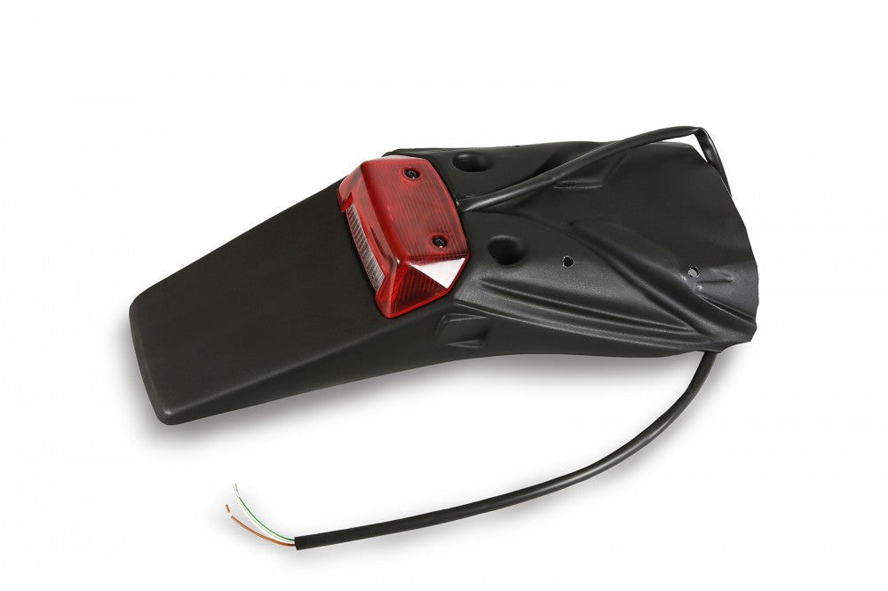 PORTATARGA CON FANALE PER SU03980 PER SUZUKI RM 125 2005-2026 / NERO