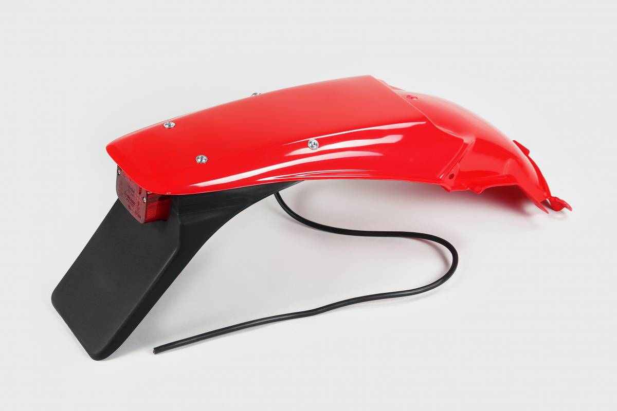 PARAFANGO POSTERIORE COMPATIBILE CON HONDA CR 250 1997-1999 / enduro rosso