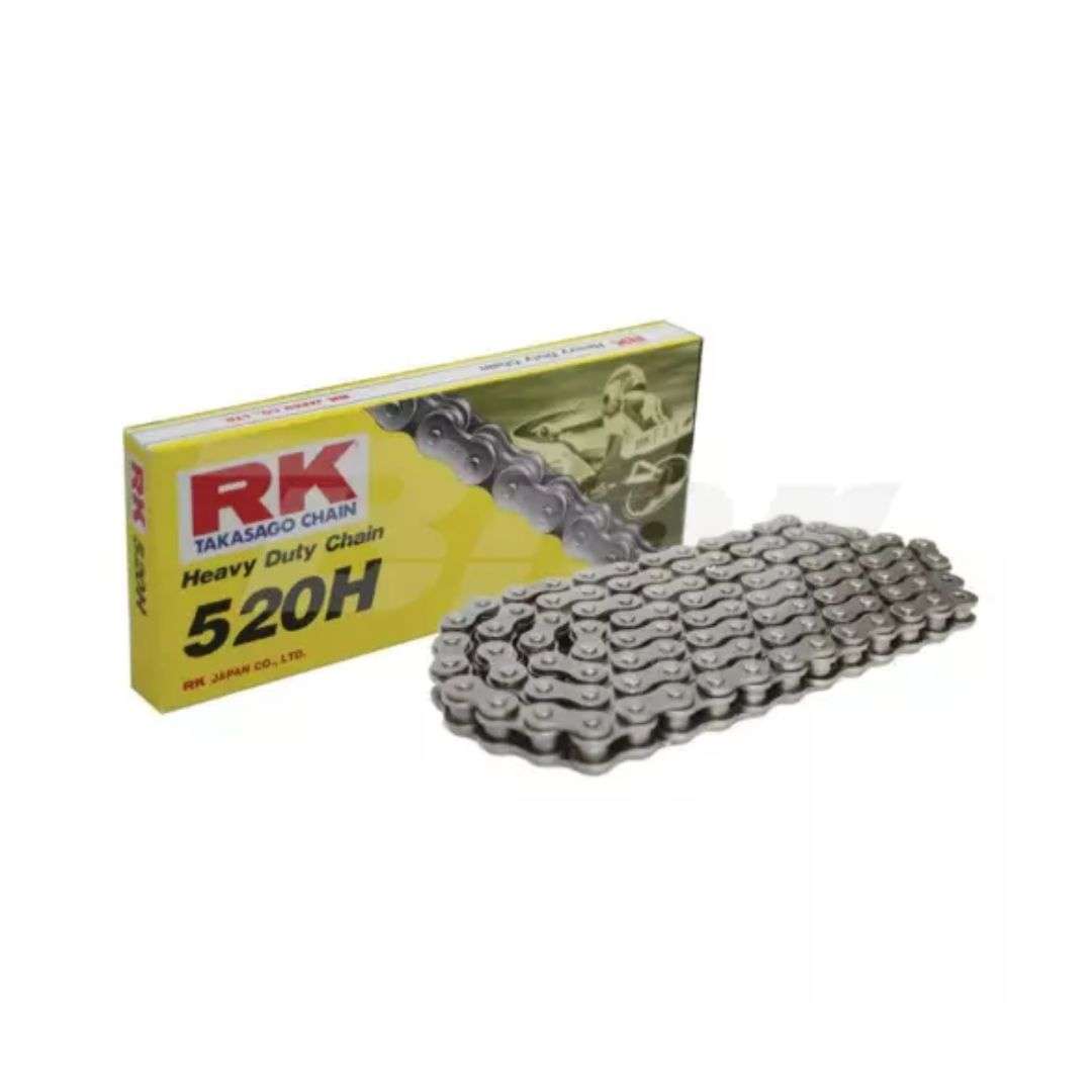 Catena RK passo 520 cross economica senza O-RING 120 maglie - oro