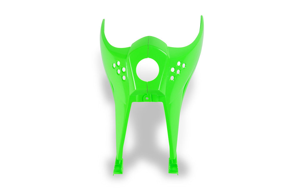 CONVOGLIATORI RADIATORE PER KAWASAKI KLX 110 2010-2026 / VERDE FLUORO