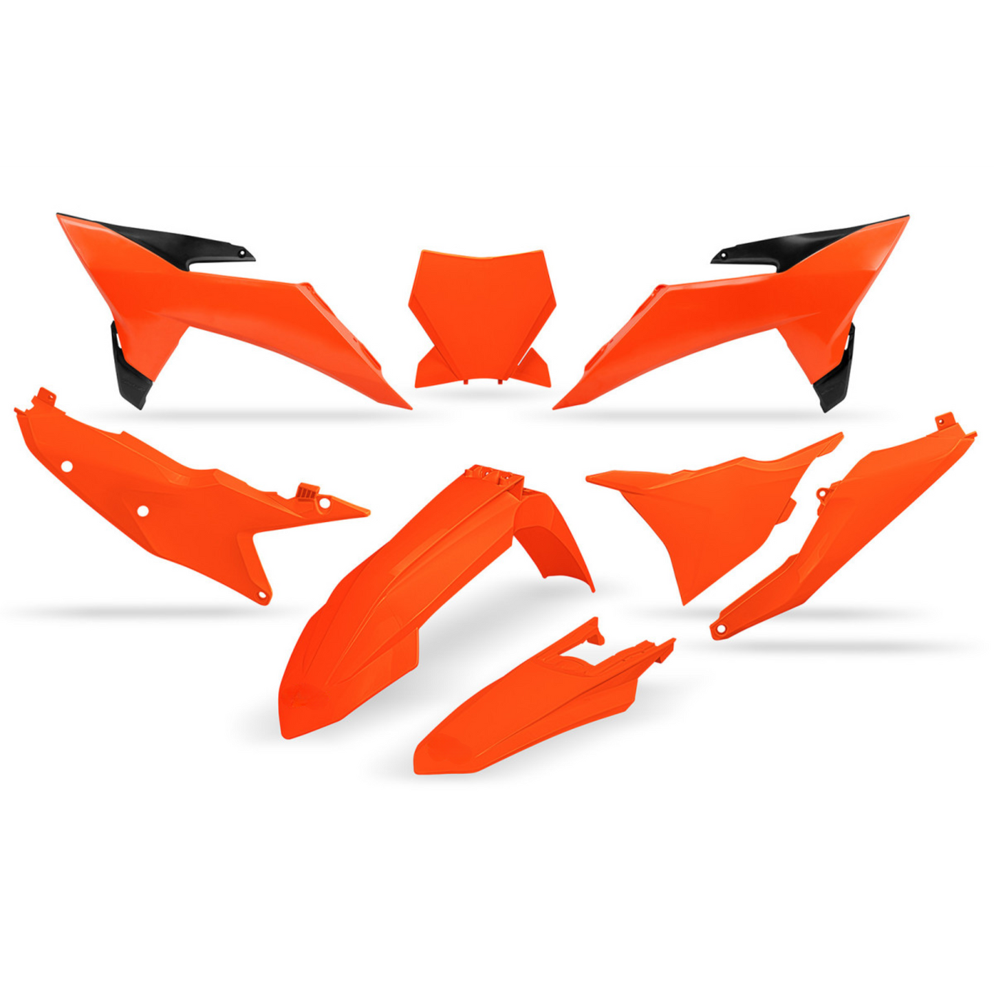 KIT-PLASTICHE-COMPATIBILE-CON-KTM-SX-F-350-2025-2026-ARANCIO FLUO-FFLU