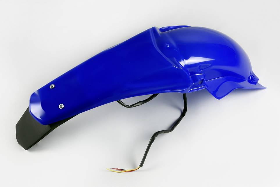 PARAFANGO POSTERIORE COMPATIBILE CON YAMAHA WRF 450 2003-2006 / enduro LED blu