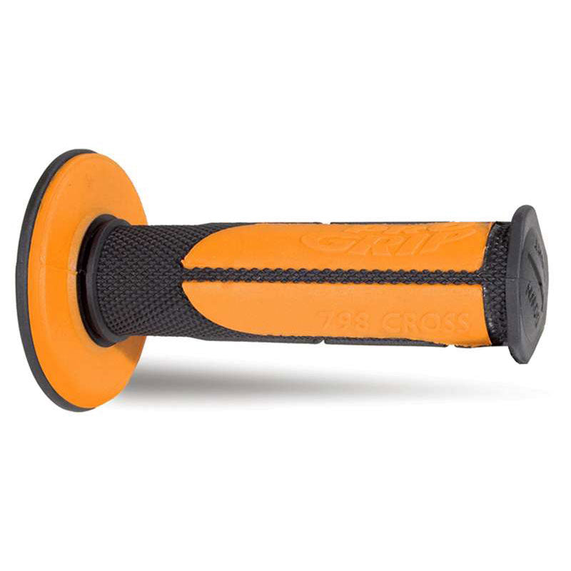 MANOPOLE PROGRIP 798 MM 22/25 - DOPPIA DENSITÀ - NERO/ARANCIO