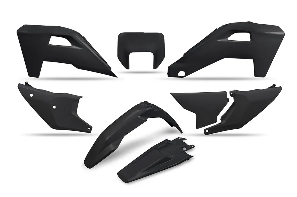 KIT PLASTICHE PER HUSQVARNA TE 250 2025-2026 / NERO