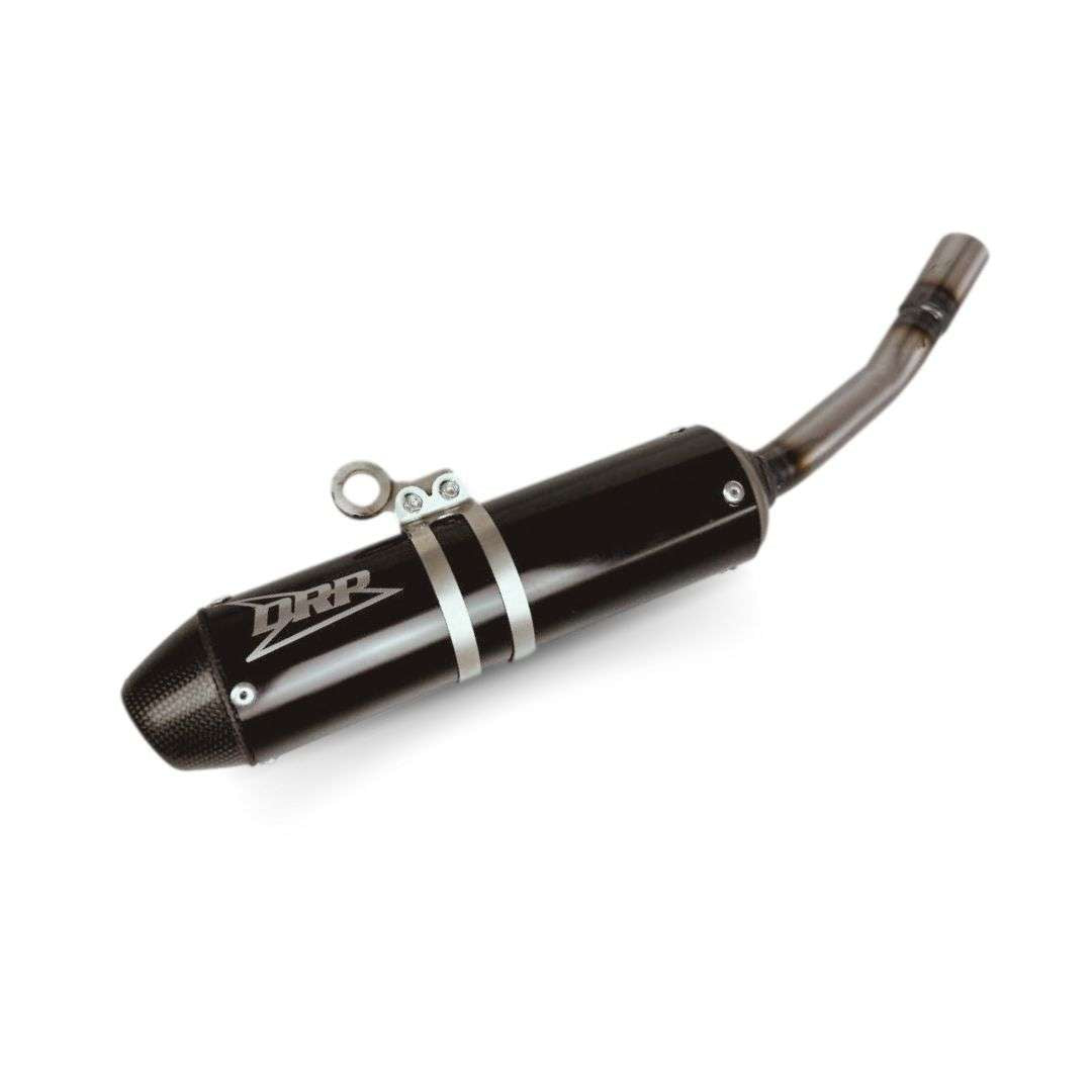 Silenziatore DRP nero fondello carbonio FANTIC 125 XX 22-25