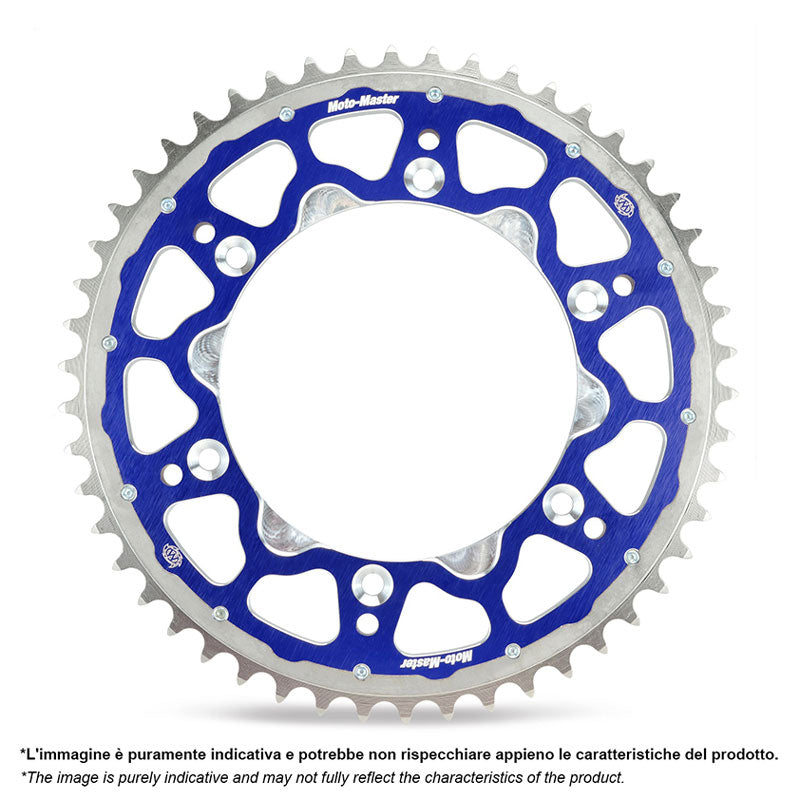 CORONA MOTO MASTER FUSION FANTIC 125 XE (21-25) 50 DENTI BLU
