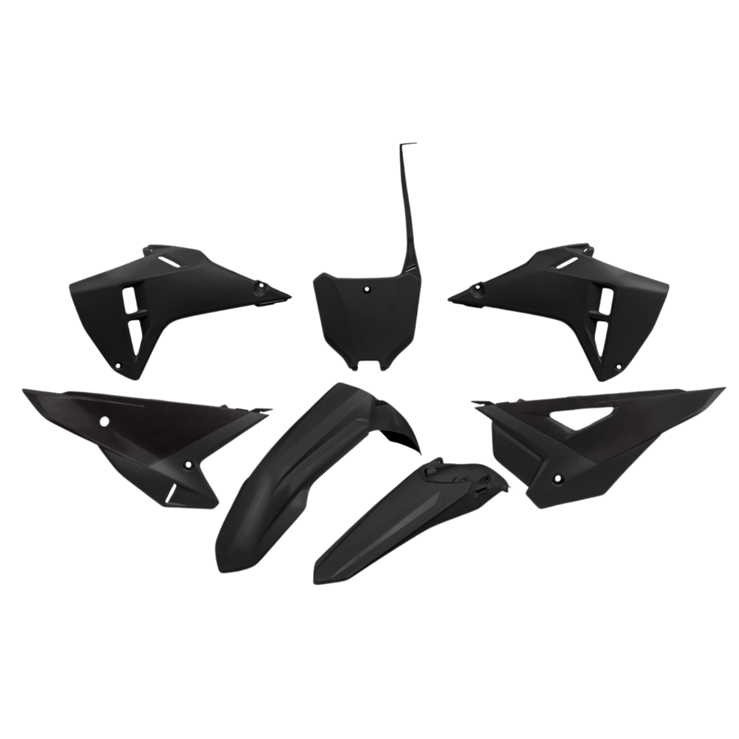 KIT PLASTICHE PER HONDA CRF 450RX EU 2025-2026 / NERO