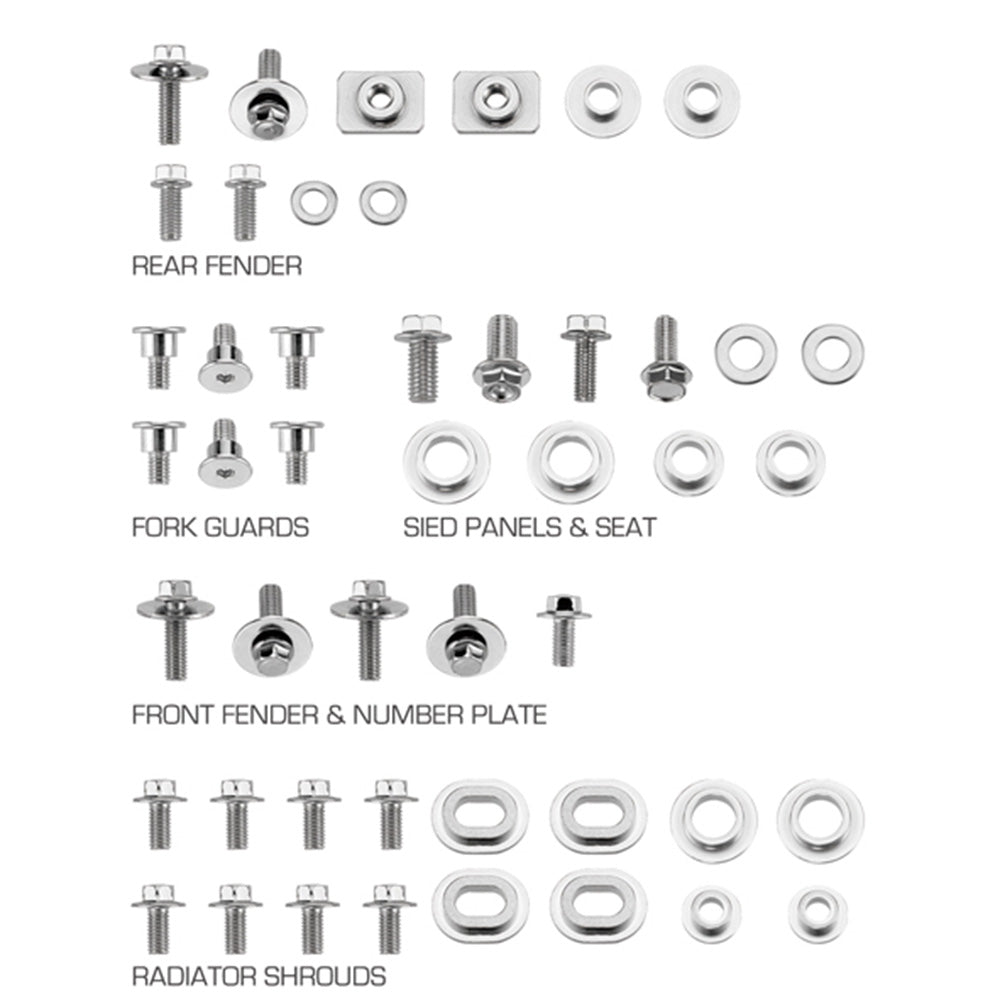 KIT VITI PLASTICHE YAMAHA WR 450 F (12-15)