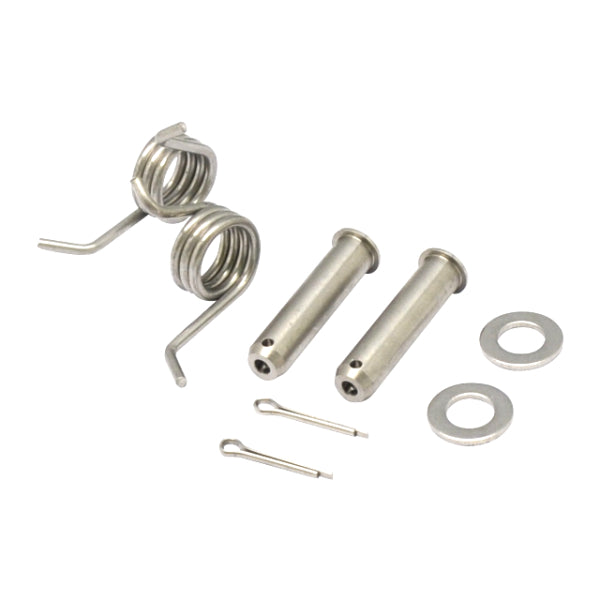 Coppia perni + molle NRTeam pedane Suzuki RMZ 450 10-25