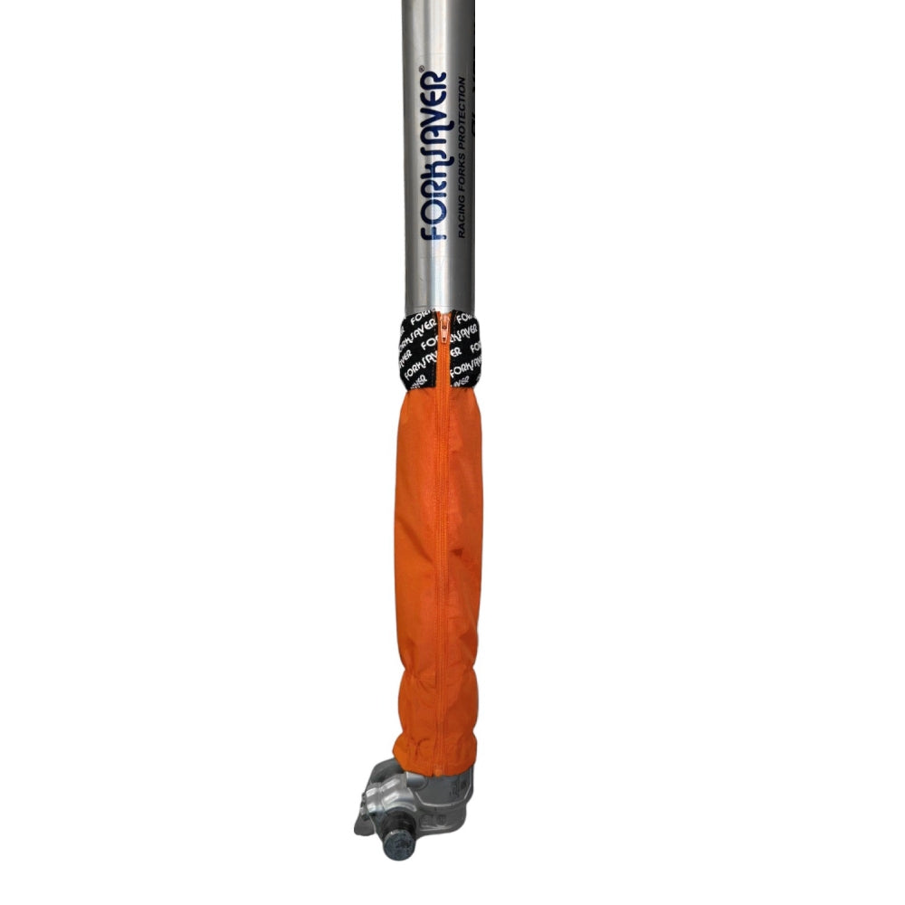 CALZE FORCELLA FORKSAVER CON ZIP PER STELI DA 45 MM A 48 MM ARANCIONI