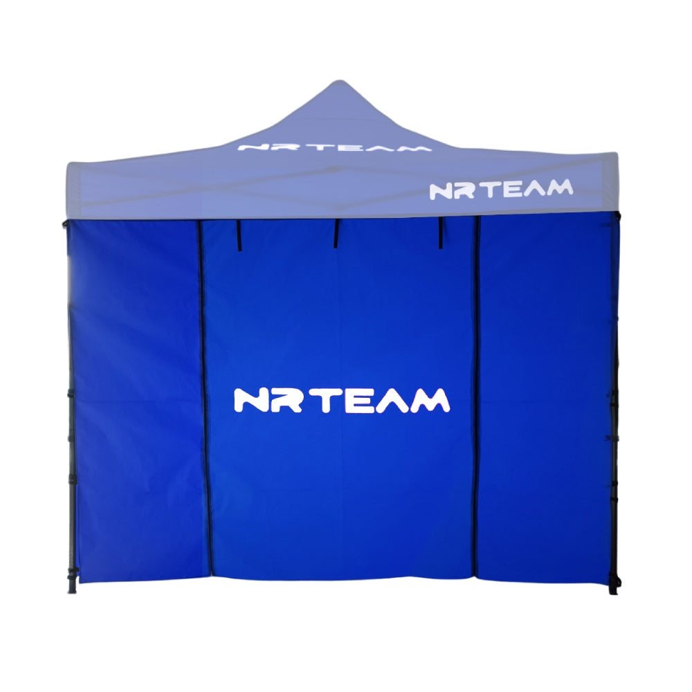 PARETE ANTERIORE CON PORTA PER GAZEBO - BLU