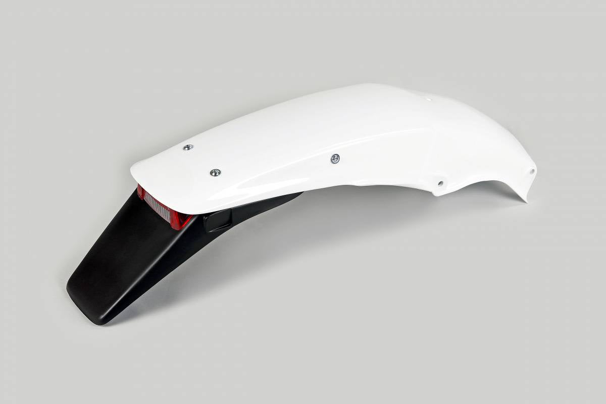 PARAFANGO POSTERIORE COMPATIBILE CON HONDA CR 250 1992-1996 / enduro bianco