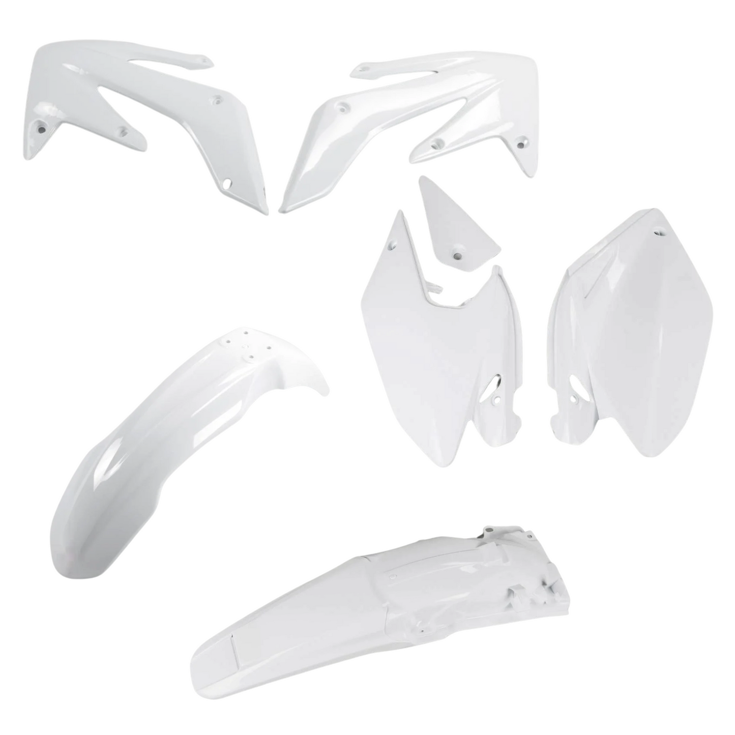 KIT PLASTICHE PER HONDA CRF 250X 2004-2017 / BIANCO
