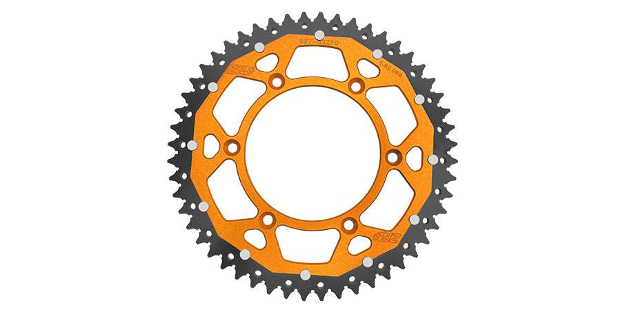 Corona ZF Dual 51 denti arancione Ktm SX 125 94-25