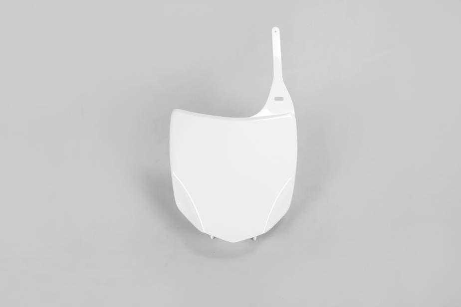 TABELLA PORTANUMERO ANTERIORE COMPATIBILE CON KAWASAKI KXF 450 2009-2012 bianco