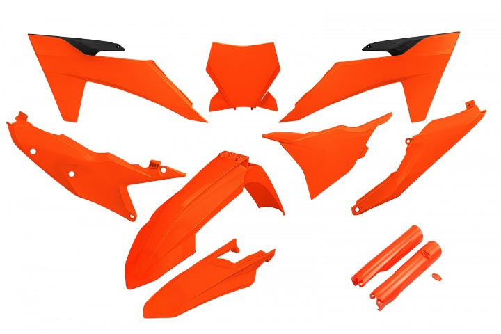 FULL-KIT-PLASTICHE-COMPATIBILE-CON-KTM-SX-250-2023-2024-ARANCIO FLUO-FFLU
