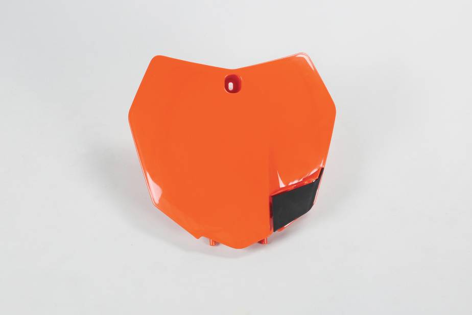 TABELLA PORTANUMERO ANTERIORE COMPATIBILE CON KTM SX 250 2016-2016 arancio