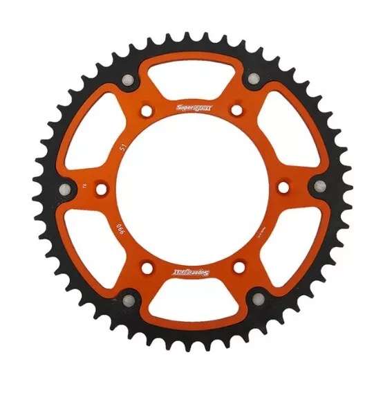 Corona stealth WRP 51 denti arancione Gas Gas MC-F 250 21-25