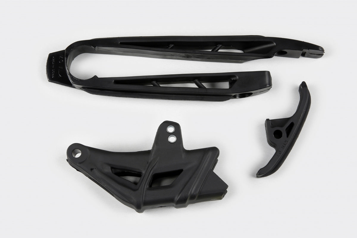 KIT CRUNA CATENA + FASCIA FORCELLA nero