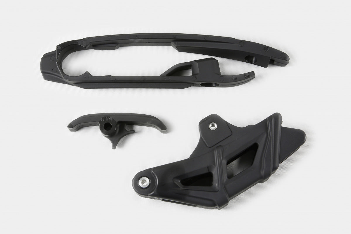 KIT CRUNA CATENA + FASCIA FORCELLA nero