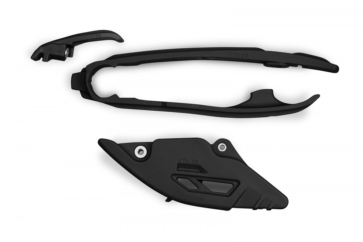 KIT CRUNA CATENA + FASCIA FORCELLA nero