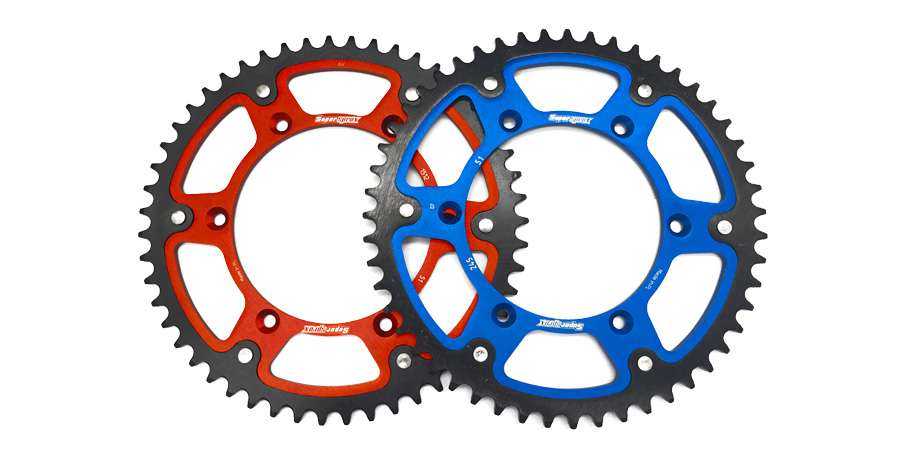 Corona stealth WRP 51 denti rossa Sherco 125 SE-R 18-25