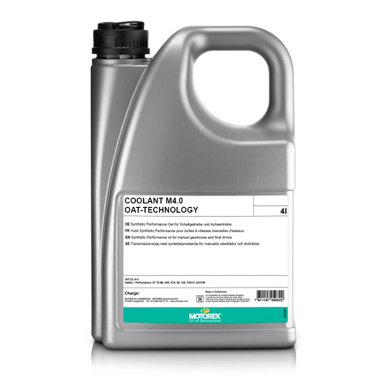 LIQUIDO RAFFREDDAMENTO MOTOREX COOLANT M4.0 READY TO USE - 4 L