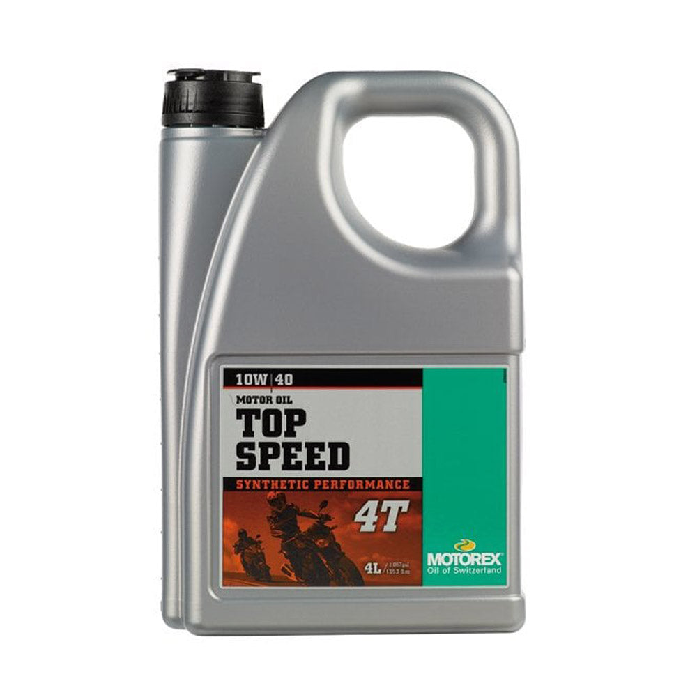 OLIO MOTORE MOTOREX TOP SPEED 4T 10W/40 JASO MA 2 - 4 L