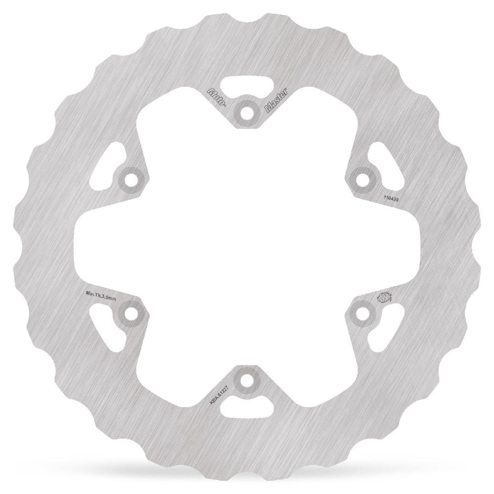 DISCO FRENO MOTO MASTER NITRO TRIUMPH TF 250 X (24-25) POSTERIORE PIENO