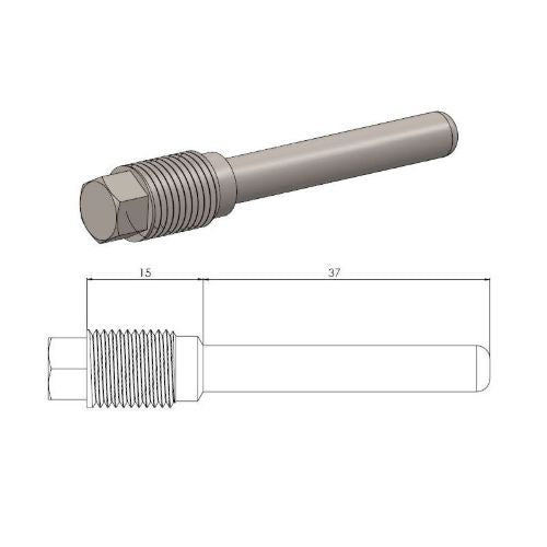 Perno pinza freno Yamaha YZ 250 97-25 anteriore Moto Master