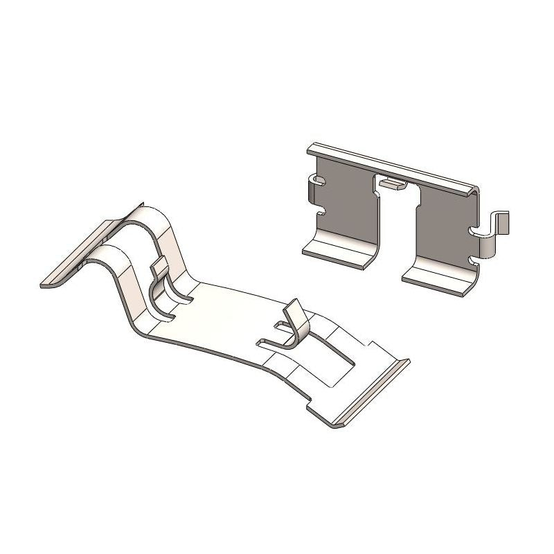 Fermo pastiglie freno Tm EN 250 13-25 anteriore con lamierino