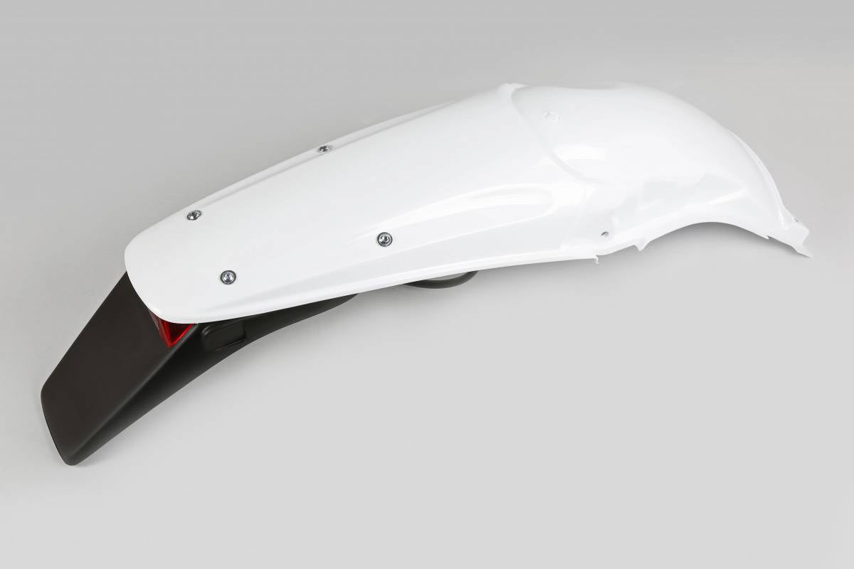 PARAFANGO POSTERIORE COMPATIBILE CON HONDA CR 125 2000-2001 / enduro bianco