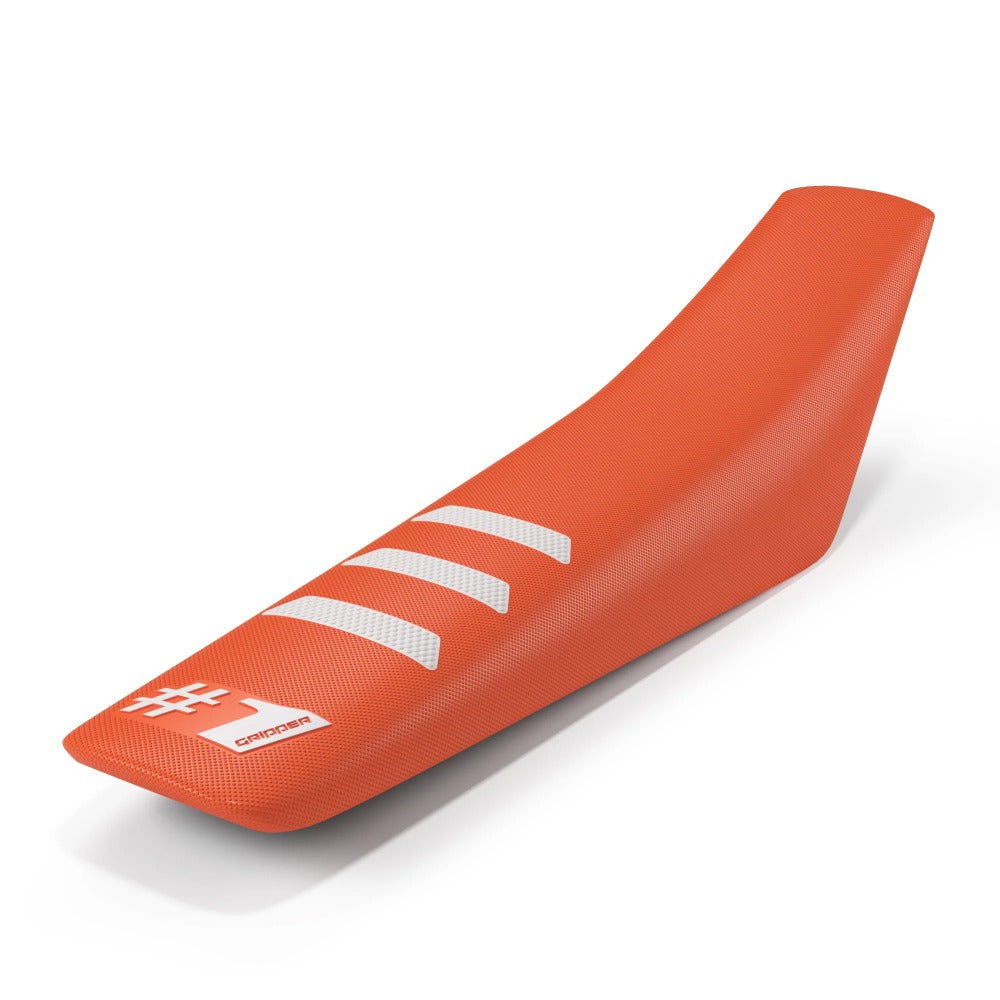 COPRISELLA UNIVERSALE ONEGRIPPER - LIGHT RIB ARANCIONE E BIANCO