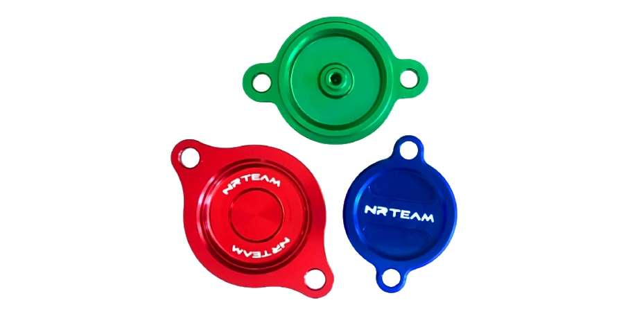 Coperchio filtro olio Ktm EXC-F 500 12-16 blu