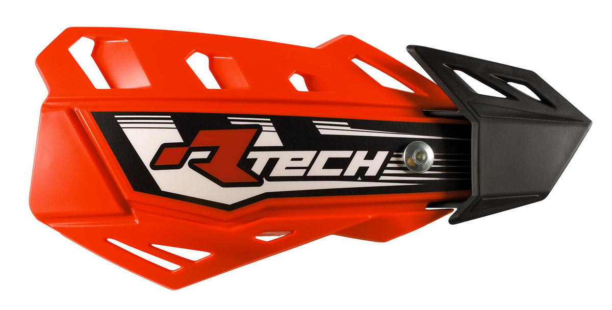PARAMANI FLX RACETECH UNIVERSALI CON KIT MONTAGGIO ARANCIONE FLUO