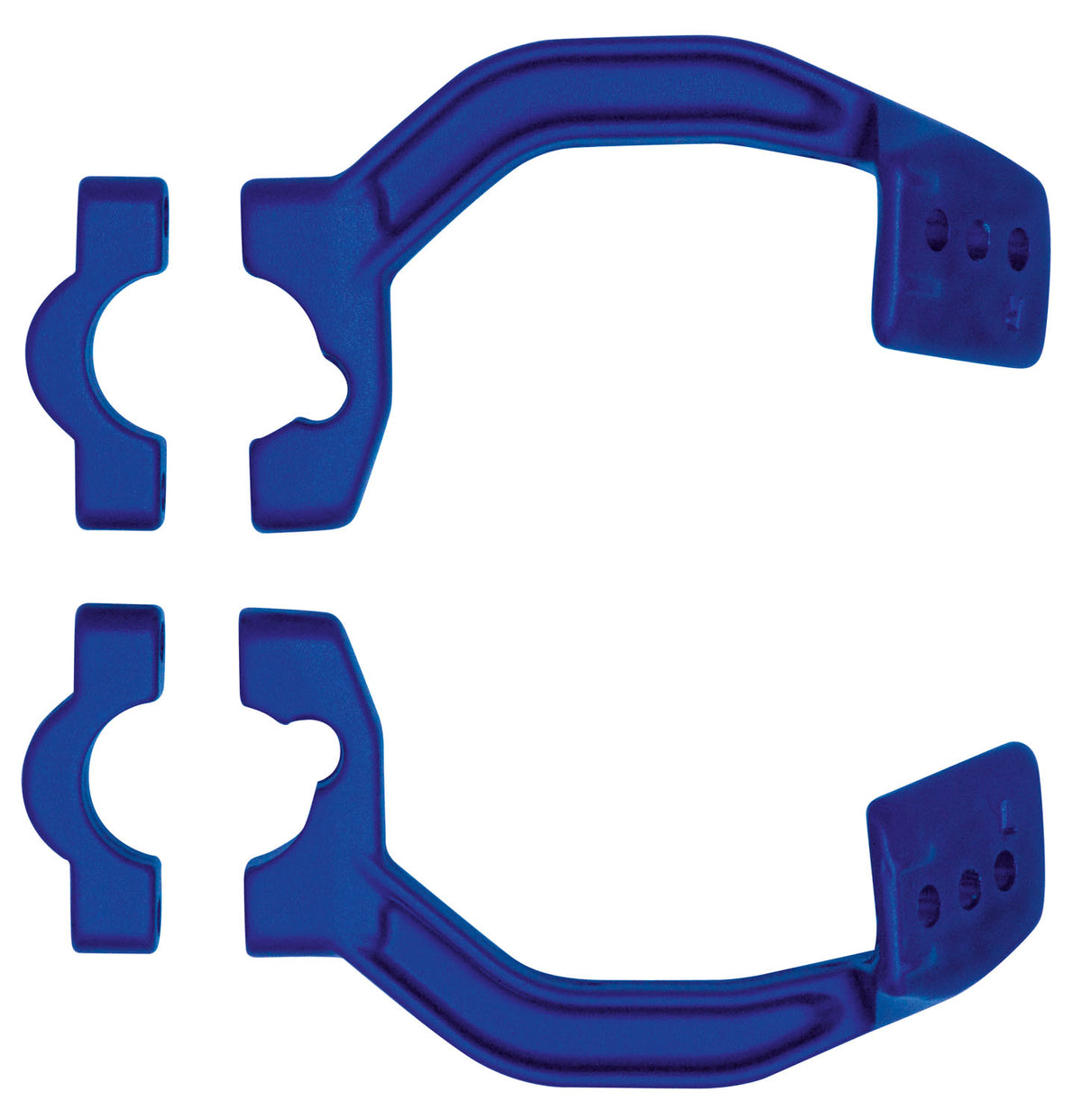 KIT MONTAGGIO PARAMANI RACETECH ALLUMINIO FORGIATO BLU