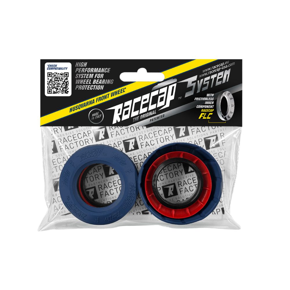 Racecap System Gas Gas MC 125 21-25 blu anteriori