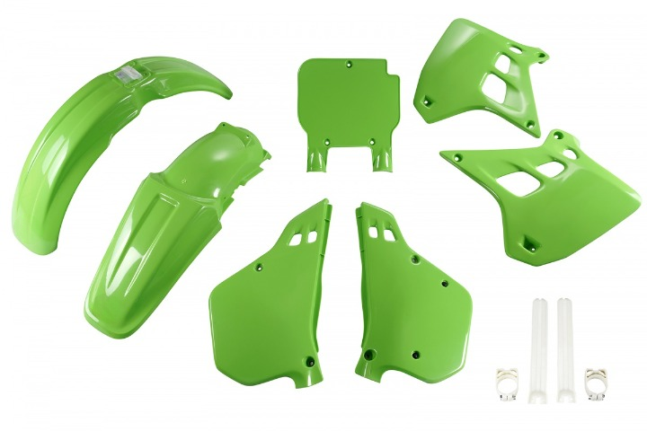 FULL-KIT-PLASTICHE-COMPATIBILE-CON-KAWASAKI-KX-250-1990-1991-OEM 91-999A