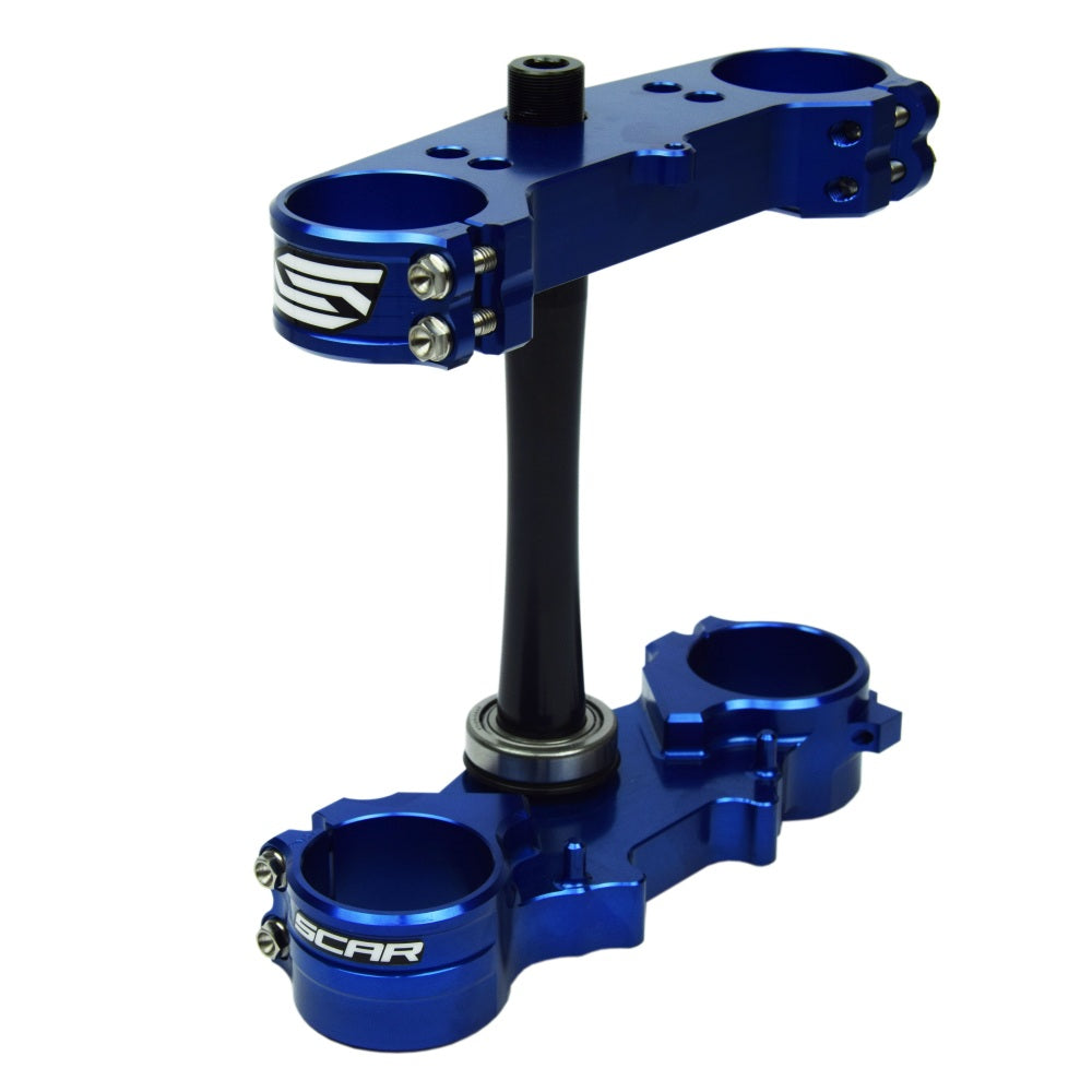 Piastra di sterzo blu Scar FANTIC 125 XE 21-25