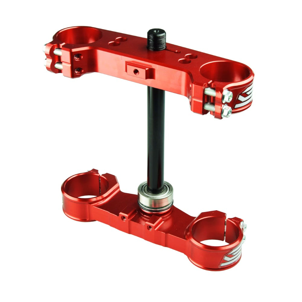 Piastra di sterzo rossa Scar Ktm SX 85 04-25