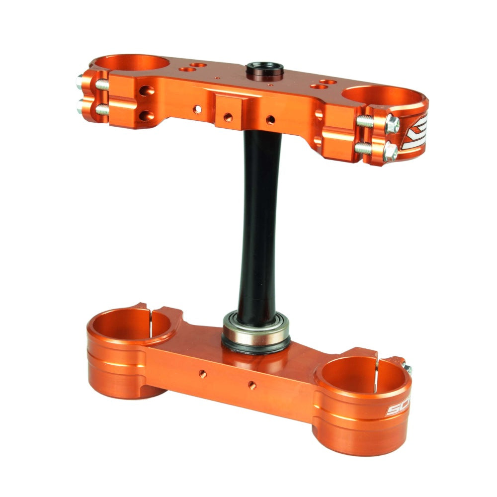 Piastra di sterzo arancione Scar Ktm EXC-F 500 14-23