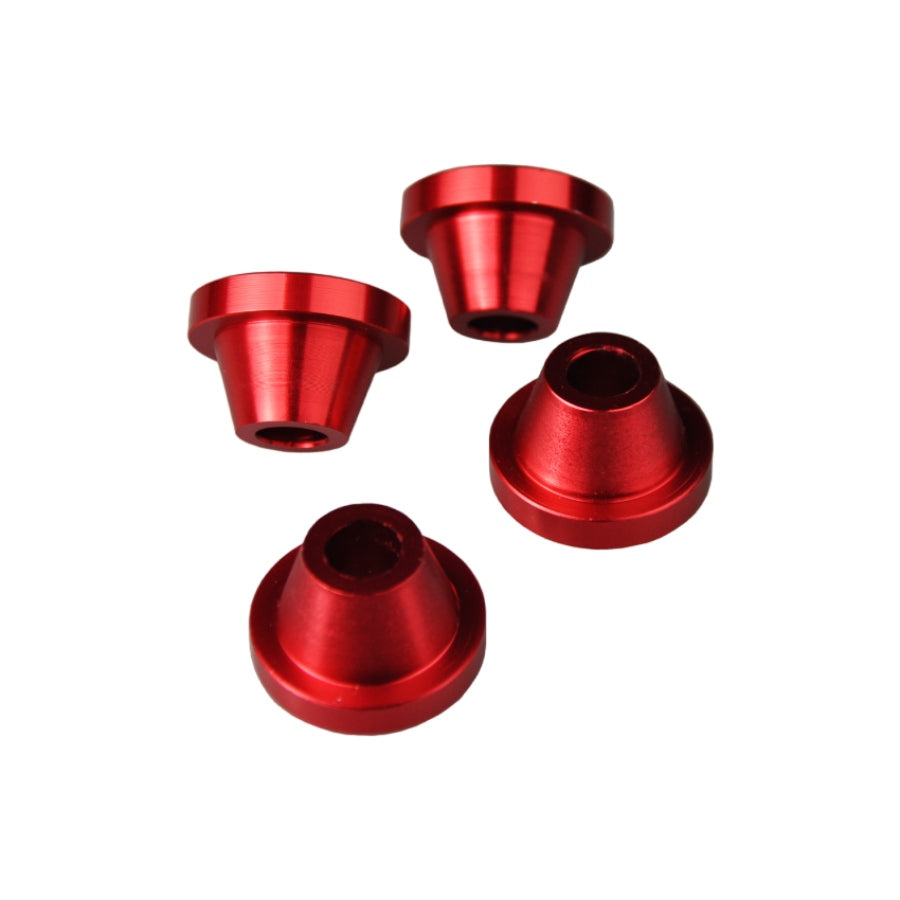 Coni piastra manubrio in ergal Suzuki RMZ 250 07-25 rossi