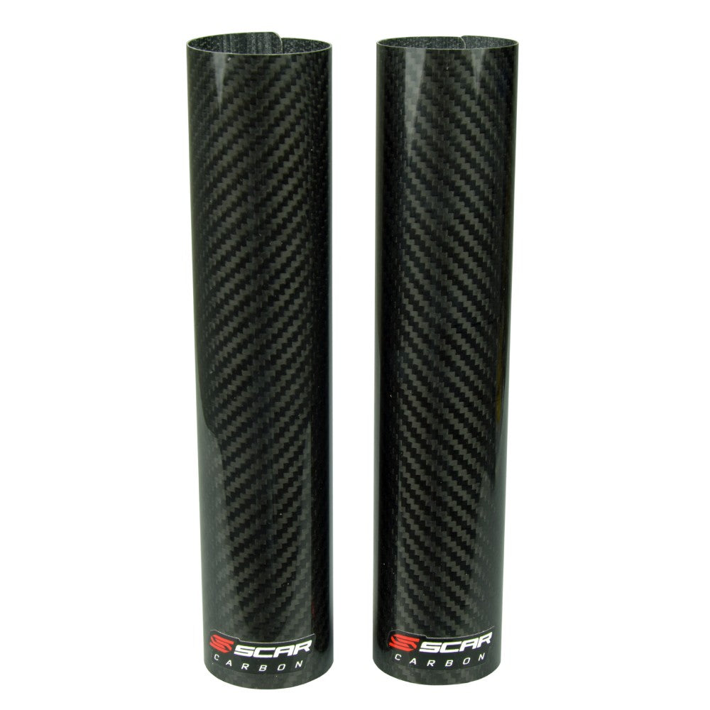 COPPIA PROTEZIONI FODERO INFERIORE IN CARBONIO 240X52 MM SCAR