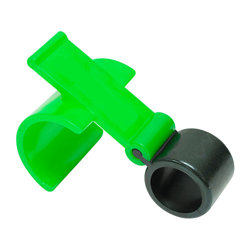 Attrezzo blocca-freno verde