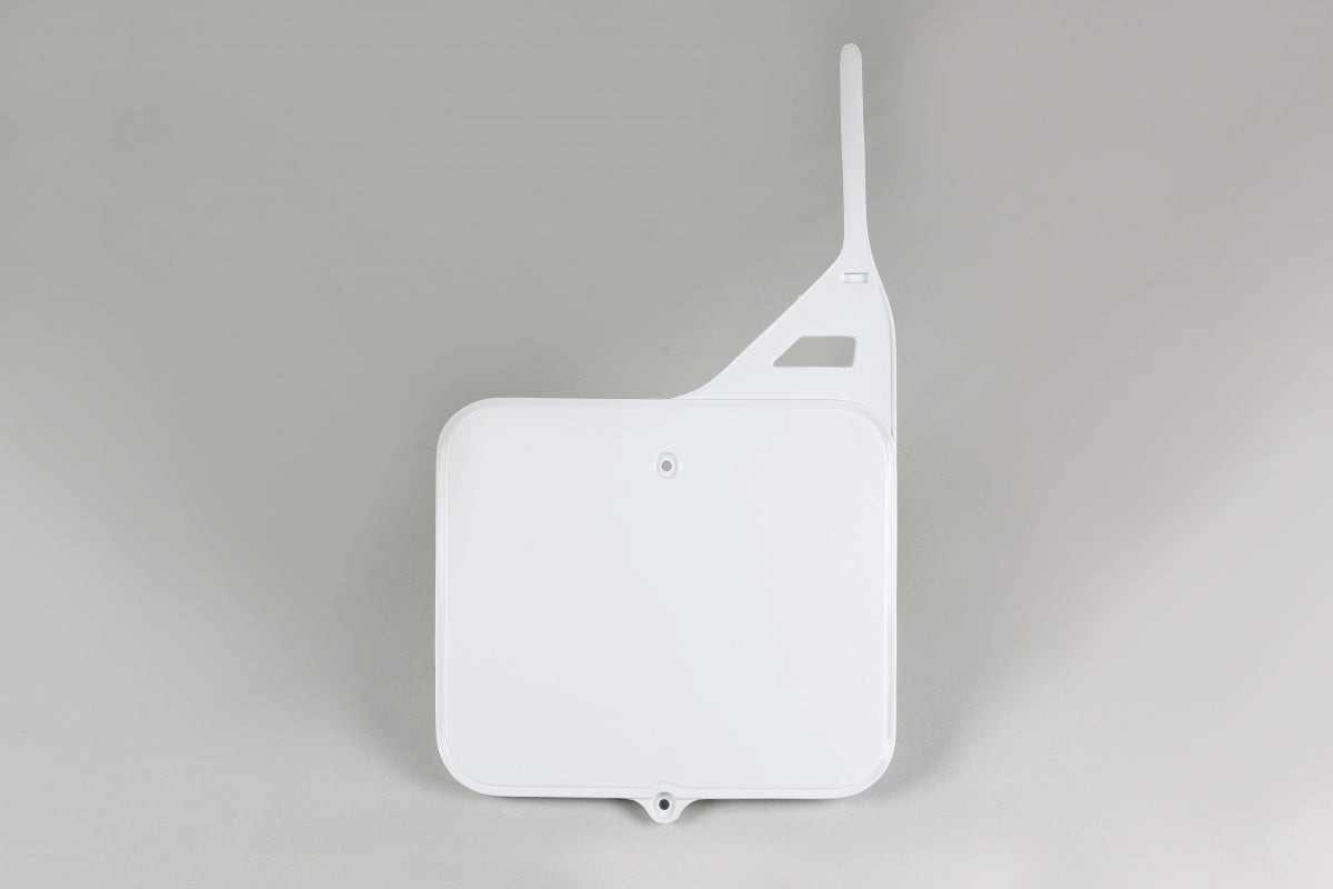 TABELLA PORTANUMERO ANTERIORE COMPATIBILE CON TM 80 1997-2000 - bianco