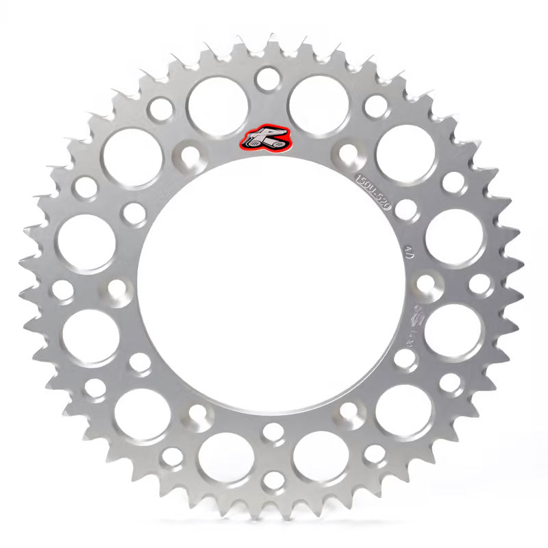 CORONA RENTHAL ERGAL ULTRALEGGERA KAWASAKI KDX 250 (83-94) 51 DENTI PASSO 520 ARGENTO