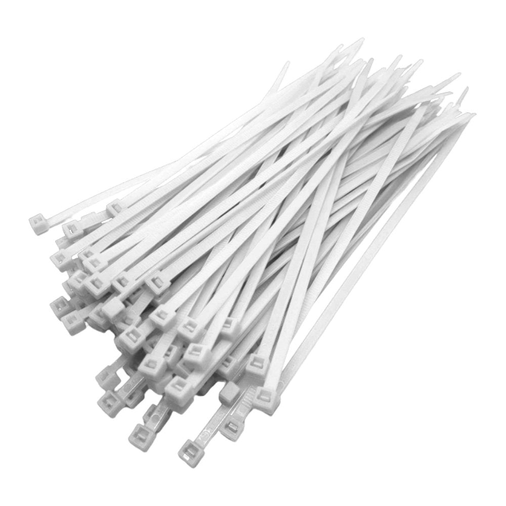 Fascette in nylon Artein 4,5 x 200 mm bianche