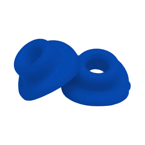 Coppia gommini valvola camera aria blu