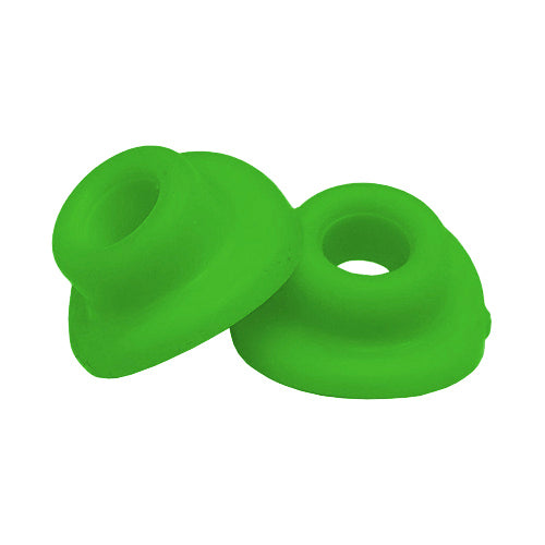 Coppia gommini valvola camera aria verdi